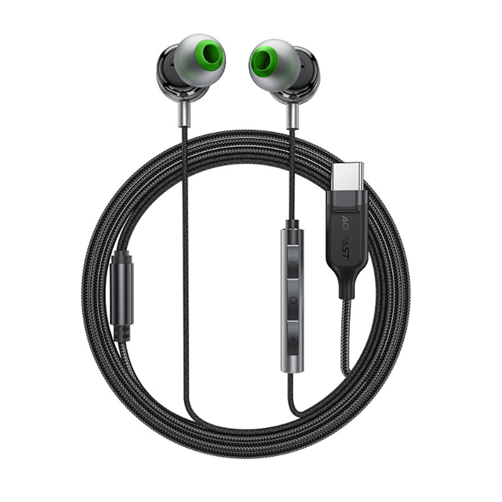 Handsfree USB-C Acefast L5, Svart