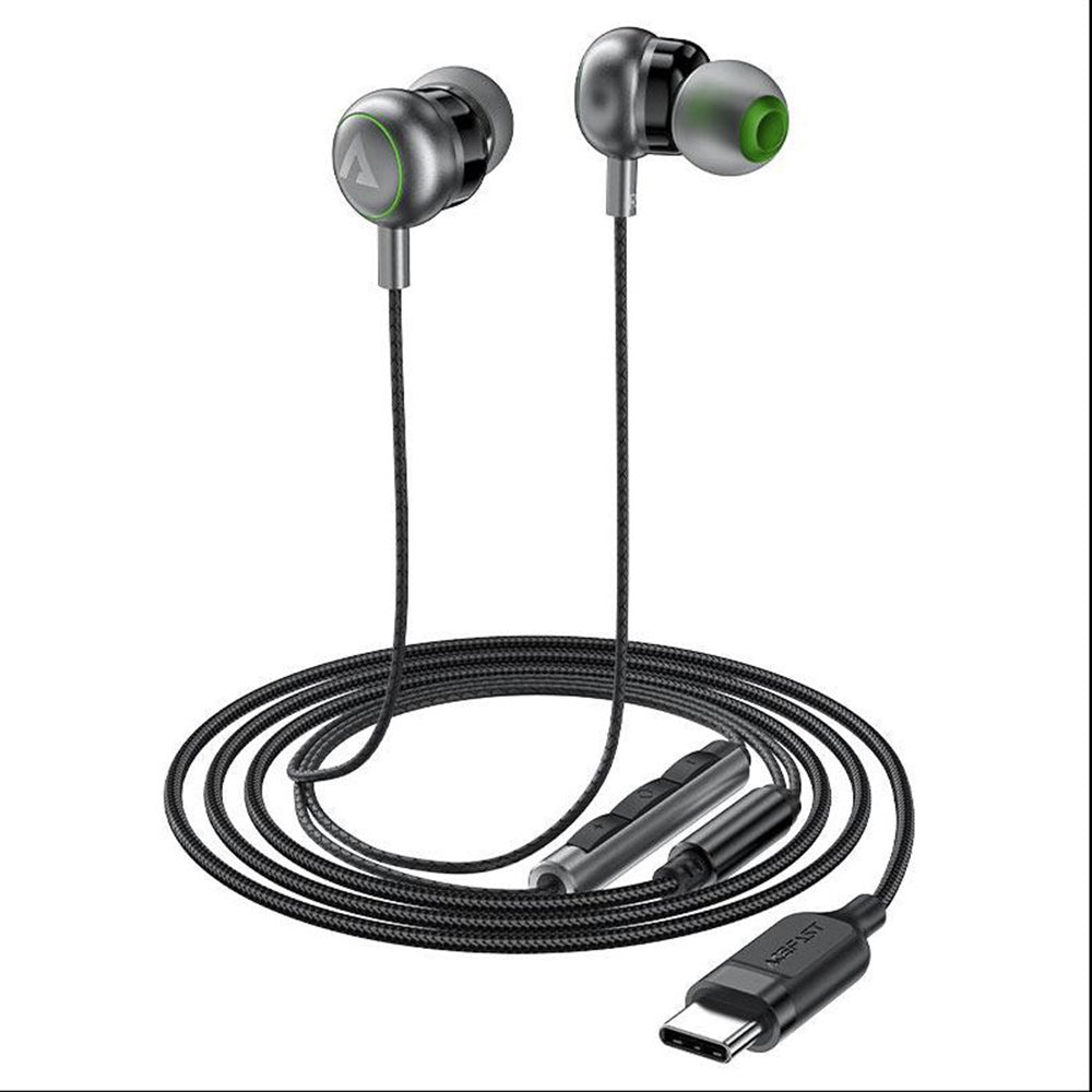 Handsfree USB-C Acefast L5, Svart