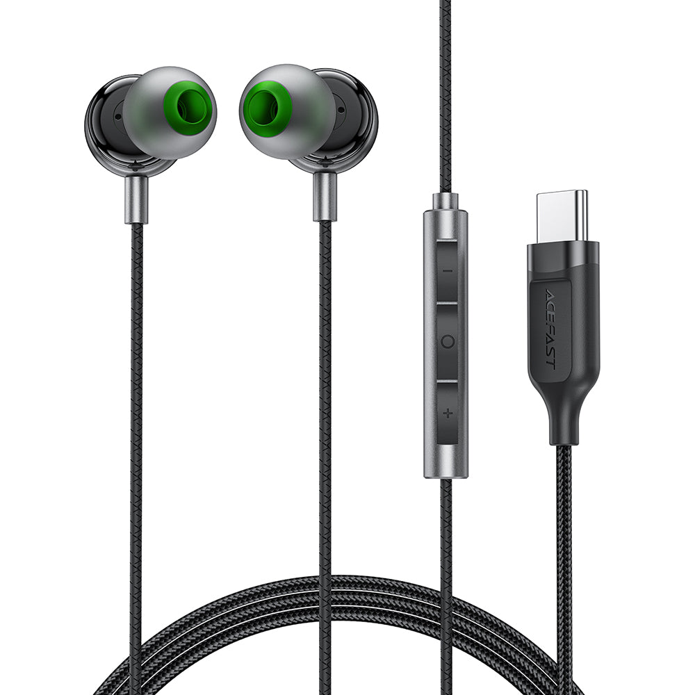 Handsfree USB-C Acefast L5, Svart