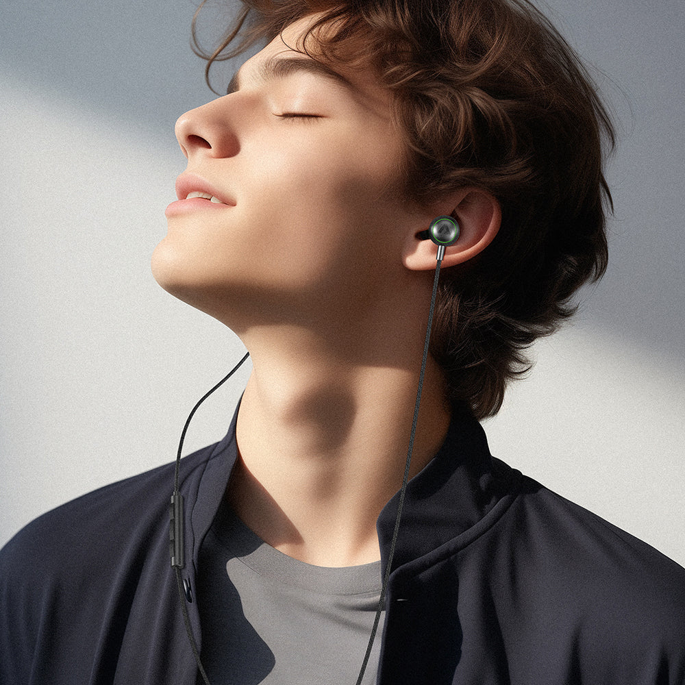 Handsfree USB-C Acefast L5, Svart