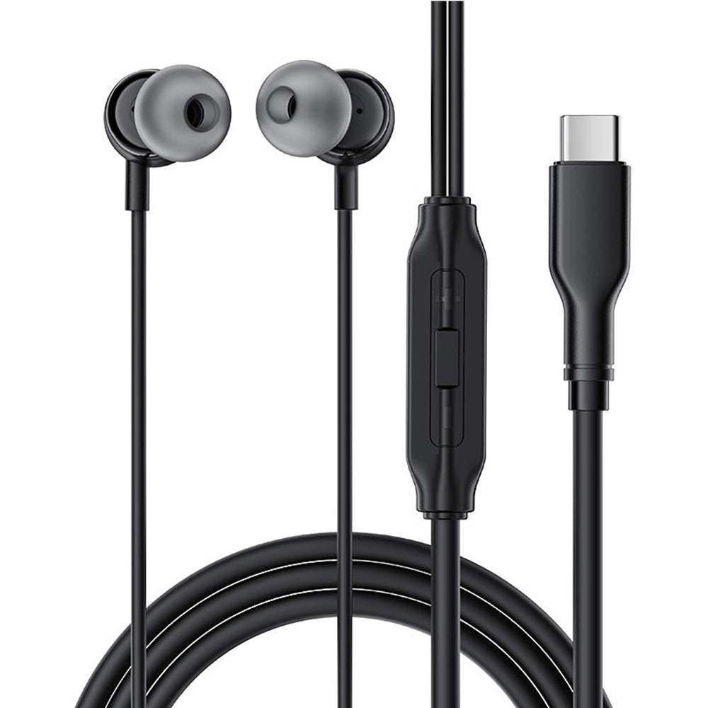 Handsfree USB-C Acefast L8, Svart