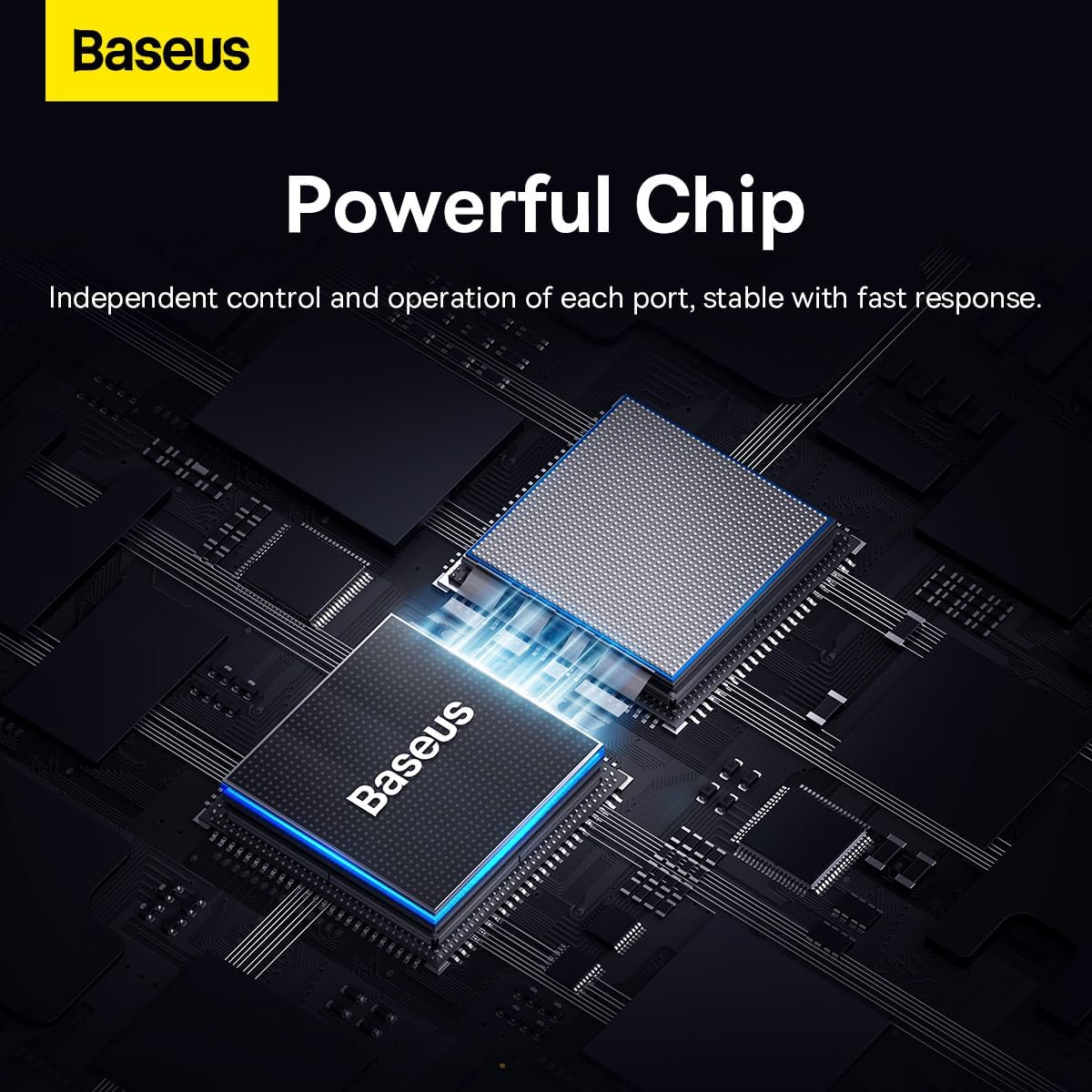 Hub USB-C Baseus UltraJoy, 4 x USB-A 3.0, Grå B0005280A813-03