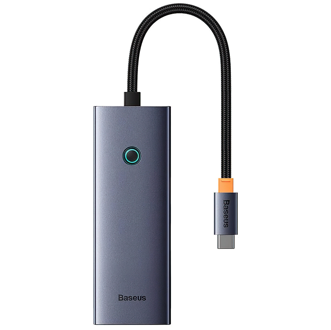 Hub USB-C Baseus UltraJoy, 4 x USB-A 3.0, Grå B0005280A813-03