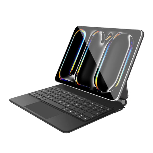 Fodral med tangentbord för Apple iPad Pro 11 (2025) / (2024), Tech-Protect, SmartCase Magnetic, Svart