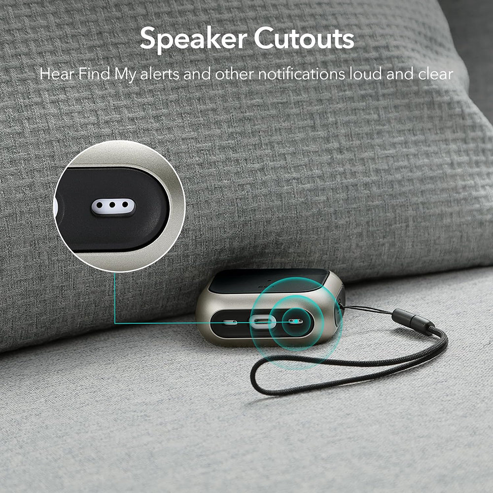 ESR Orbit Hybrid-skal för Apple AirPods Pro Series, Grå