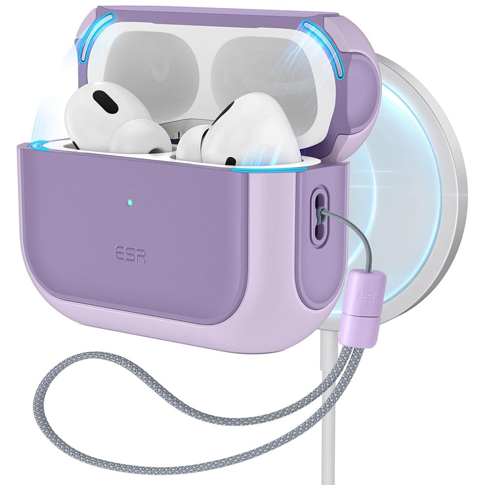 ESR Orbit Hybrid fodral för Apple AirPods Pro Series, Lila