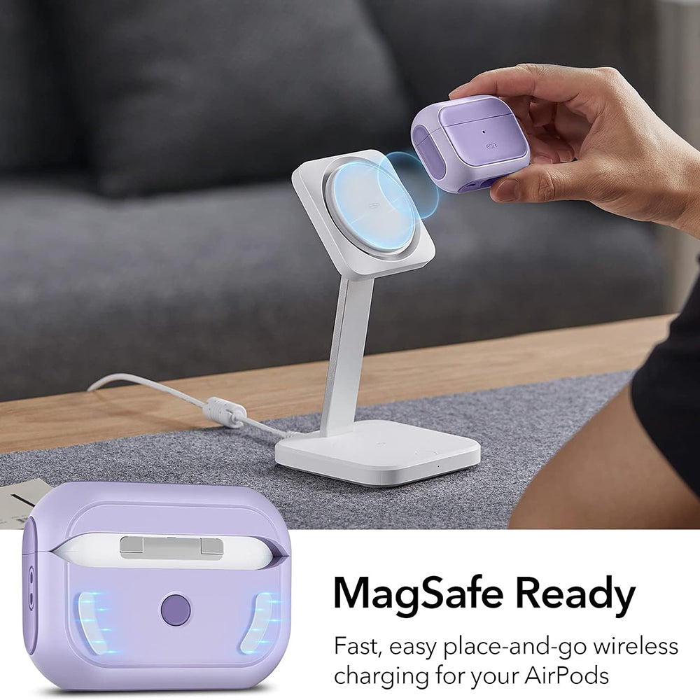 ESR Orbit Hybrid fodral för Apple AirPods Pro Series, Lila
