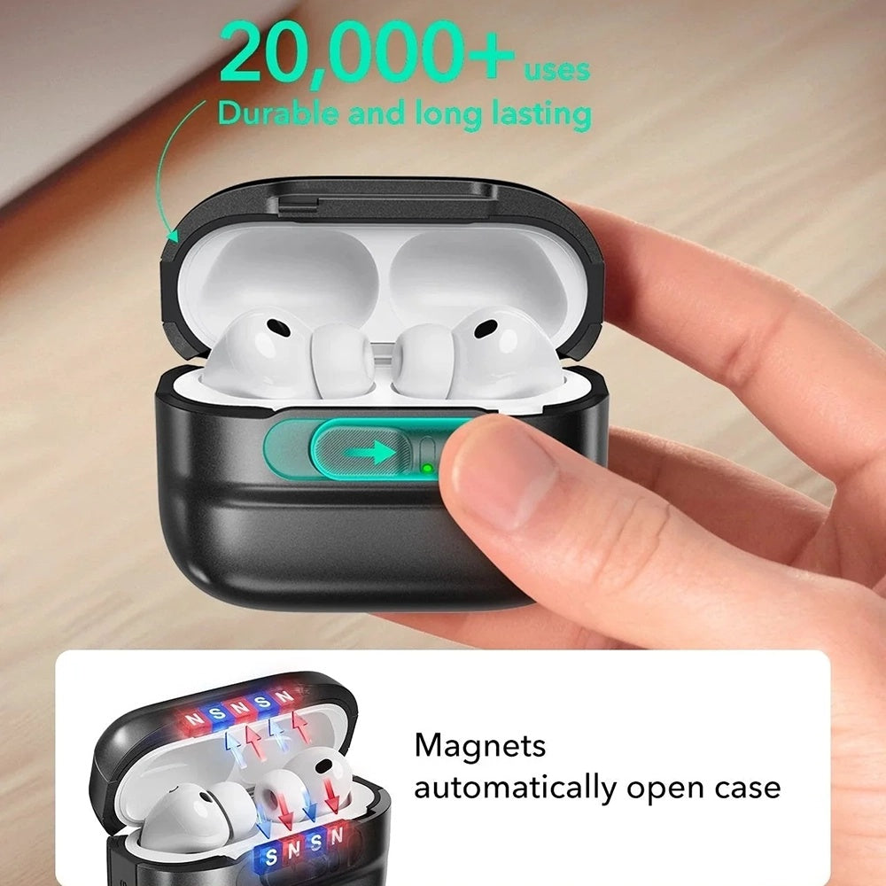 ESR Pulse Magnetic FlickLock-skal för Apple AirPods Pro 3, Vit