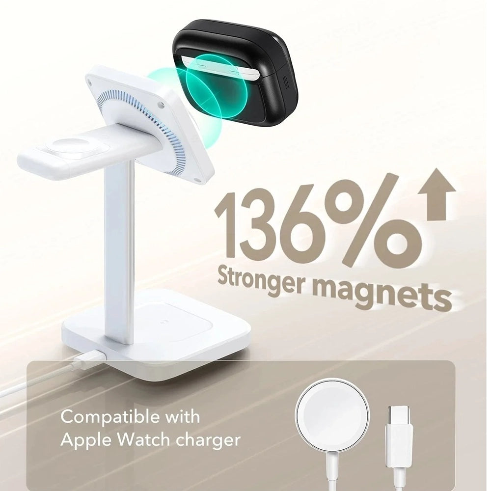 ESR Pulse Magnetic FlickLock fodral för Apple AirPods Pro 3, Svart