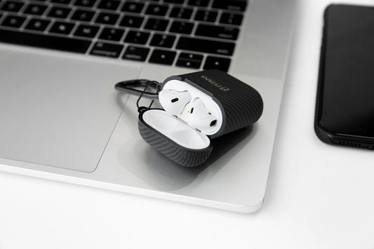 Pitaka Air Pal-fodral för Apple AirPods Gen 2 / Gen 1, svart APM1001 APM1001