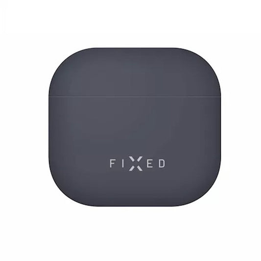 Fixed Silky fodral för Apple AirPods 4, Blå