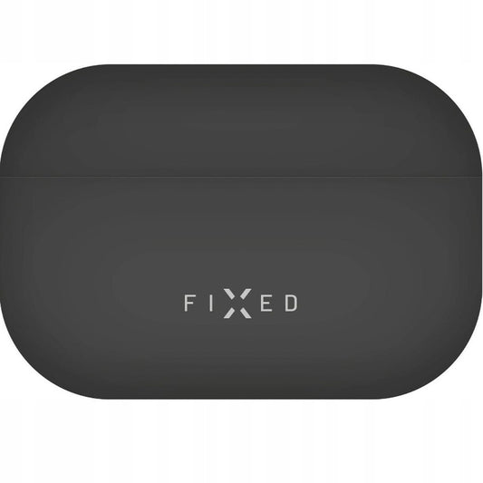 Fixed Silky fodral för Apple AirPods 4, Svart