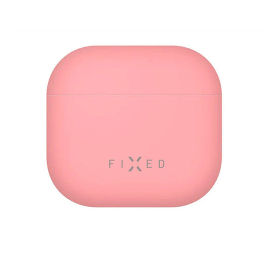 Fixed Silky fodral för Apple AirPods 4, Rosa