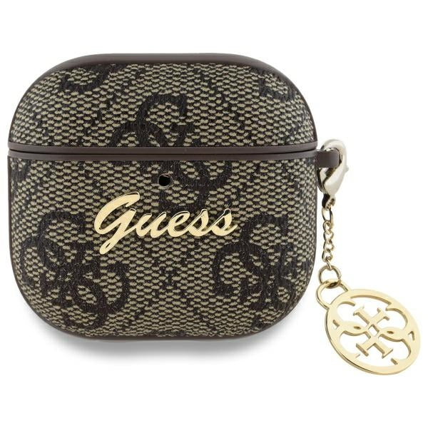 Guess 4G Charm fodral för Apple AirPods 4, Brun
