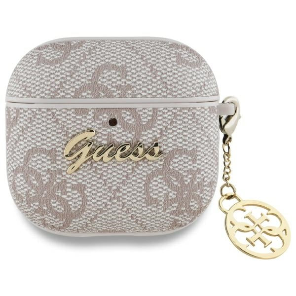 Guess 4G Charm fodral för Apple AirPods 4, Rosa