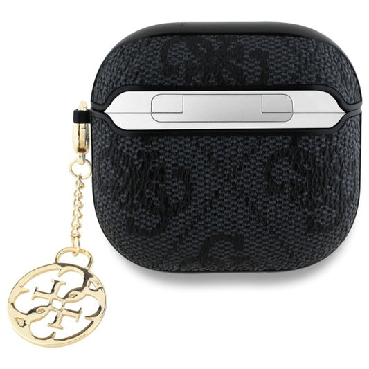 Guess 4G Charm fodral för Apple AirPods 4, Svart