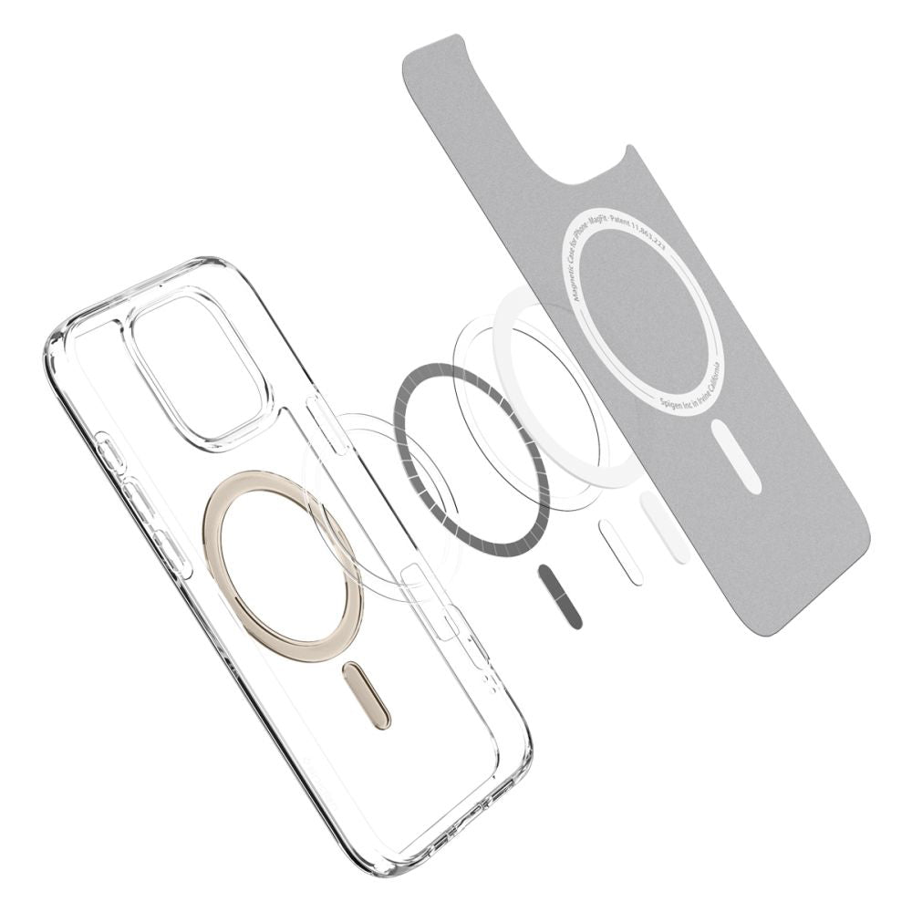 MagSafe-fodral för Apple iPhone 16 Pro, Spigen, Ultra Hybrid, Aurie ACS08132