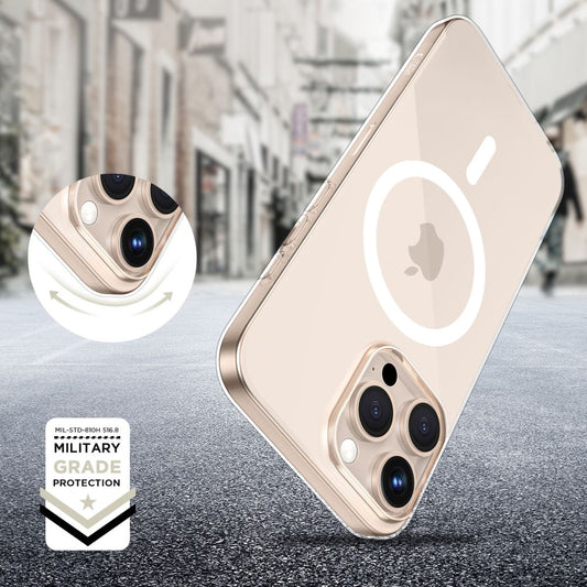 MagSafe-fodral för Apple iPhone 16 Pro, Tech-Protect, Flexair+, Transparent