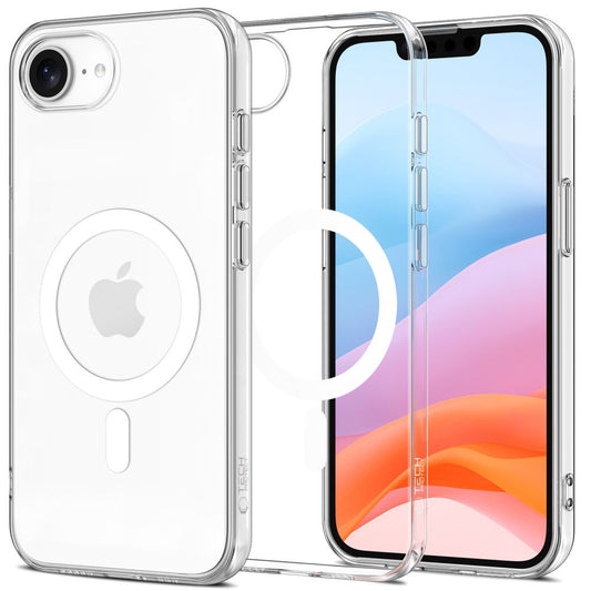 MagSafe-skal för Apple iPhone 16e, Tech-Protect, Flexair, Transparent