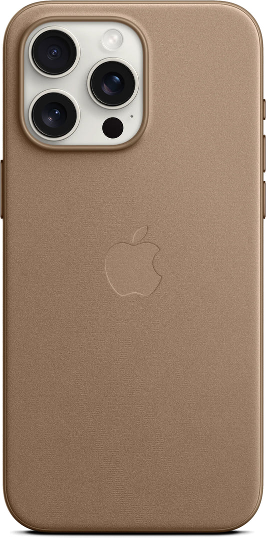 MagSafe-skal för Apple iPhone 15 Pro Max, FineWoven, Brun MT4W3ZM/A