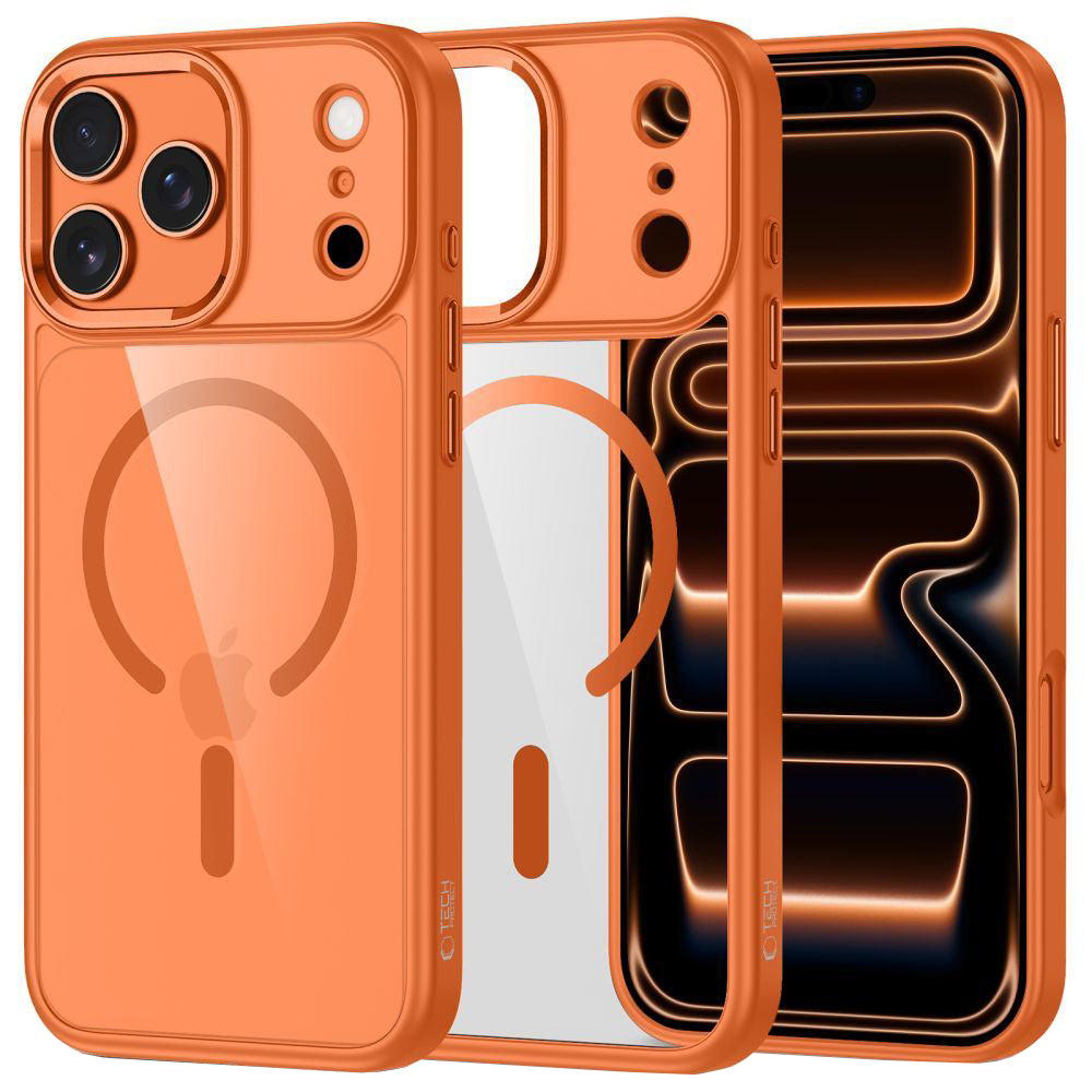 MagSafe-skal för Apple iPhone 17 Pro, Tech-Protect, Magmat, Orange