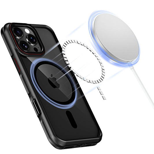 MagSafe-fodral för Apple iPhone 16 Pro, Tech-Protect, Maghybrid, Svart
