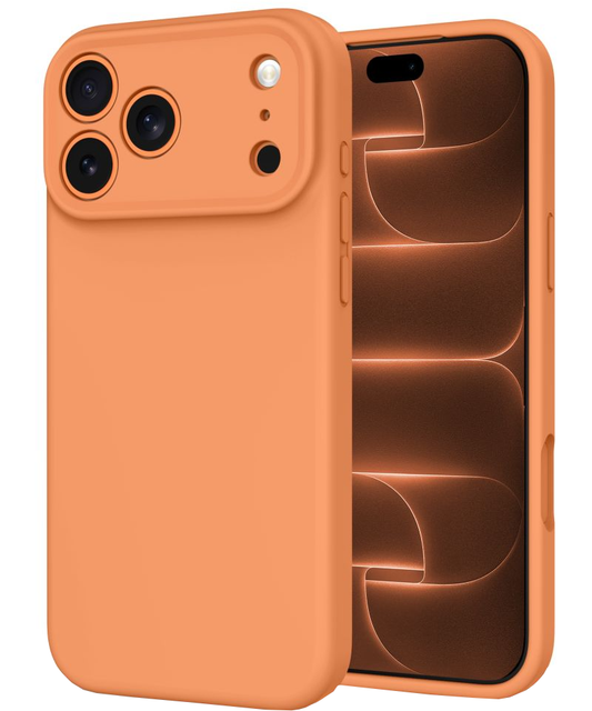 MagSafe-skal för Apple iPhone 18 Pro Max / 17 Pro Max, Tech-Protect, silikon, orange