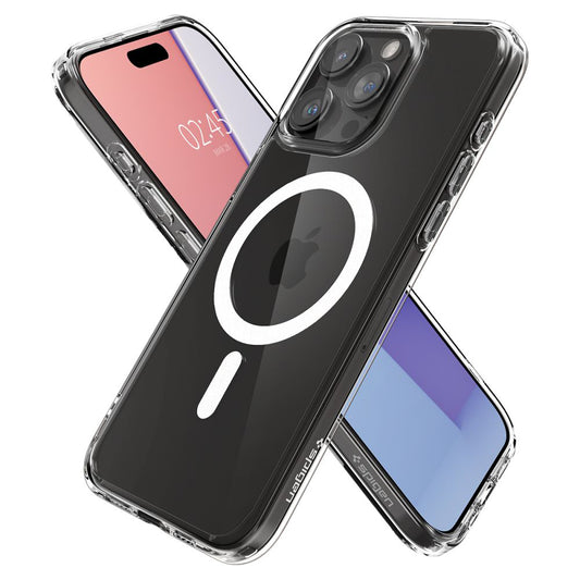 MagSafe-skal för Apple iPhone 15 Pro, Spigen, Ultra Hybrid, Vit ACS06715
