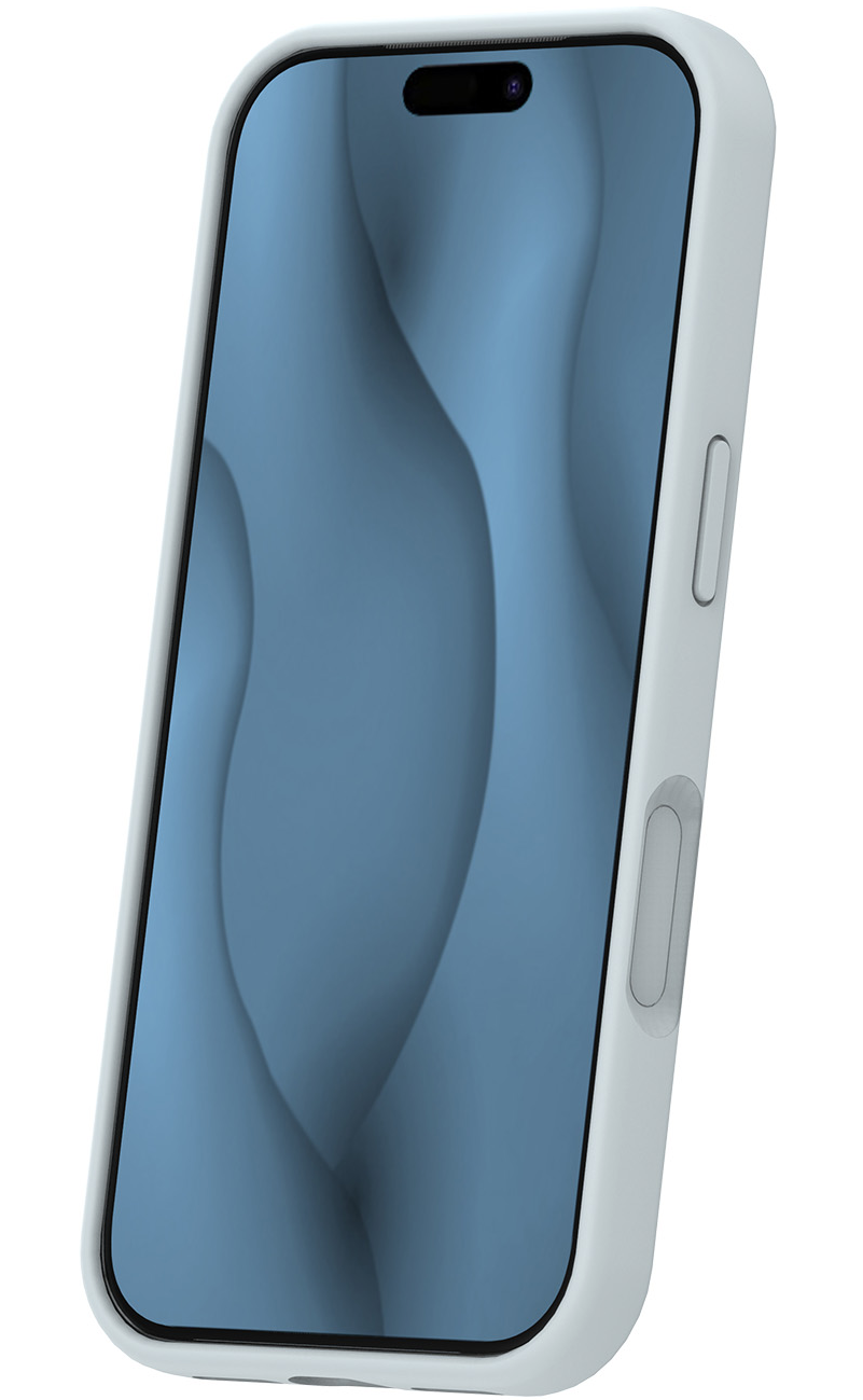 MagSafe-fodral för Apple iPhone 18 Pro Max / 17 Pro Max, OEM, Tunt silikon, Grå