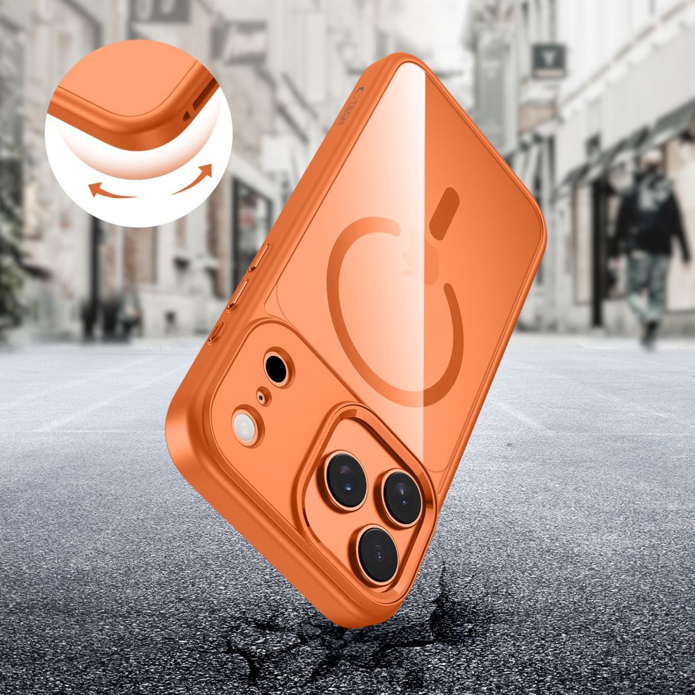 MagSafe-skal för Apple iPhone 17 Pro, Tech-Protect, Magmat, Orange
