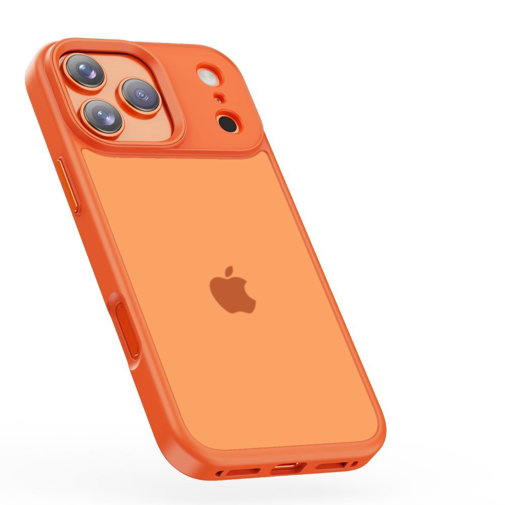 Skyddsfodral för Apple iPhone 17 Pro, Tech-Protect, Magmat, Matt Orange