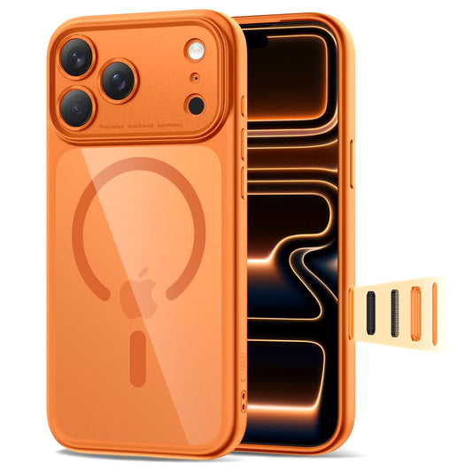 MagSafe-skal för Apple iPhone 17 Pro Max, Tech-Protect, MagPeak, Orange