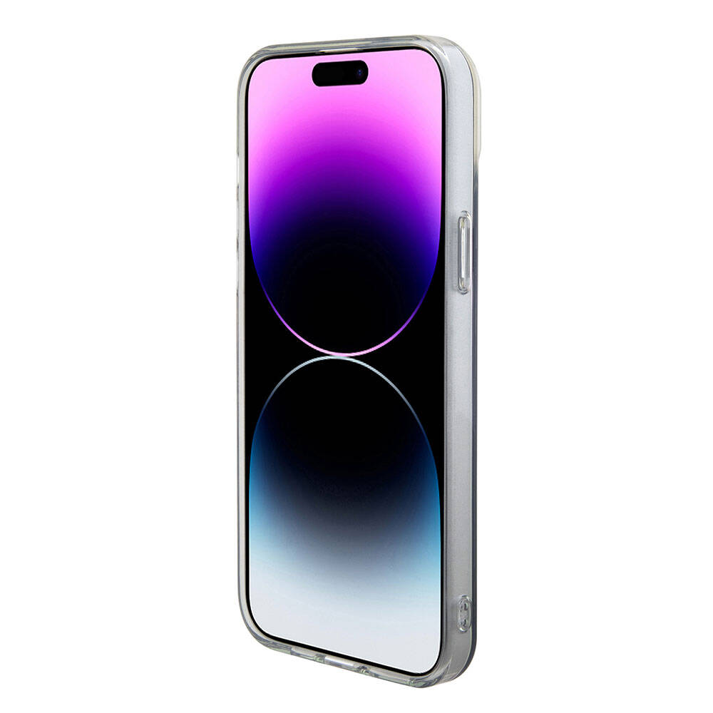 MagSafe-skal för Apple iPhone 15 Pro, Guess, IML Iridescent, Flerfärgad