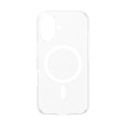 MagSafe-skal för Apple iPhone 16, PanzerGlass, Care Urban Combat Star Lit, Transparent Vit