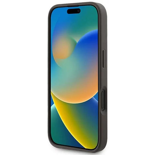 MagSafe-skal för Apple iPhone 16 Plus, Guess, 4G Ring Classic Logo, Brun