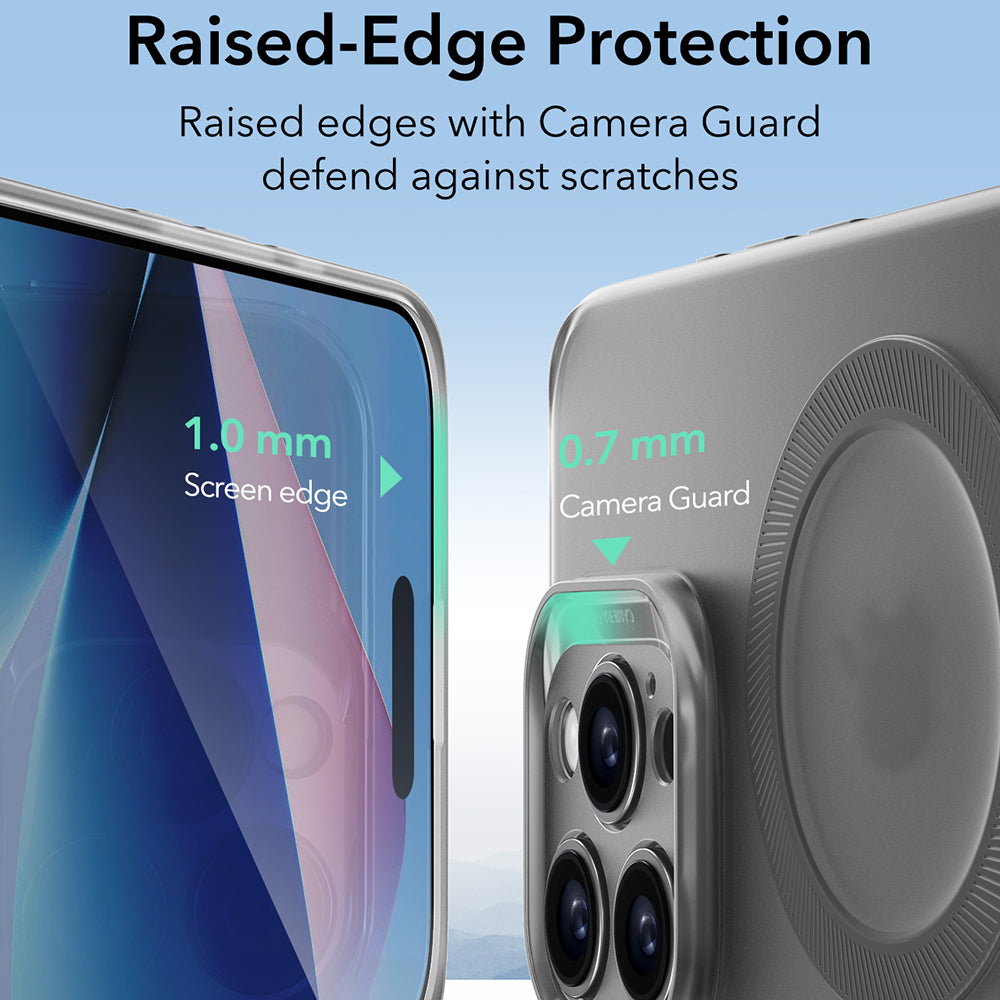 MagSafe-skal för Apple iPhone 16 Pro, ESR, Zero, Satinerad Grå