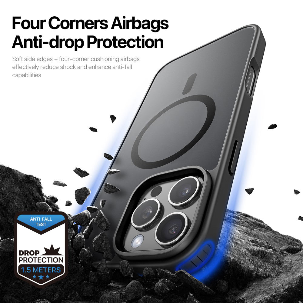 MagSafe Case for Apple iPhone 16 Pro Max, DUX DUCIS, Yind, Black