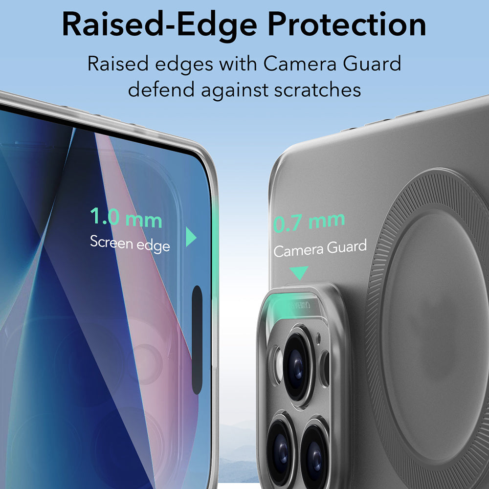 MagSafe-skal för Apple iPhone 16 Pro Max, ESR, Zero, Satin Grå