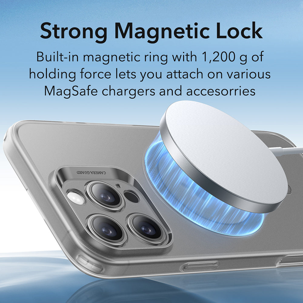 MagSafe-skal för Apple iPhone 16 Pro Max, ESR, Zero, Satin Grå