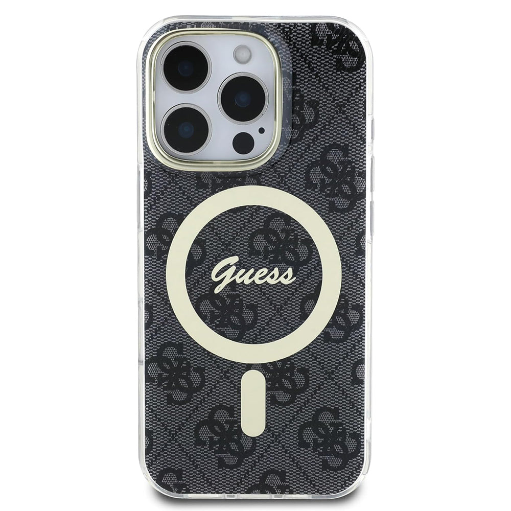 MagSafe-skal för Apple iPhone 16 Pro Max, Guess, IML 4G, Svart