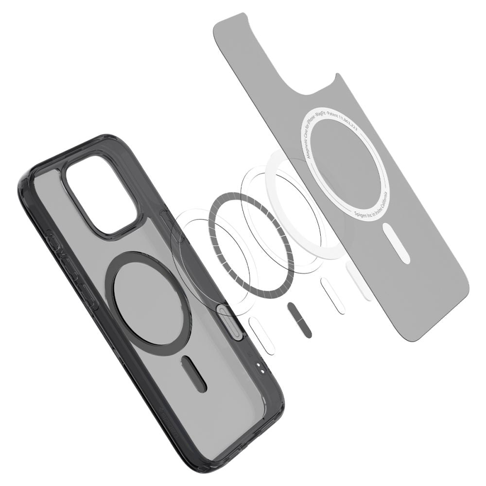 MagSafe-skal för Apple iPhone 16 Pro Max, Spigen, Ultra Hybrid T, Satin Svart ACS08507