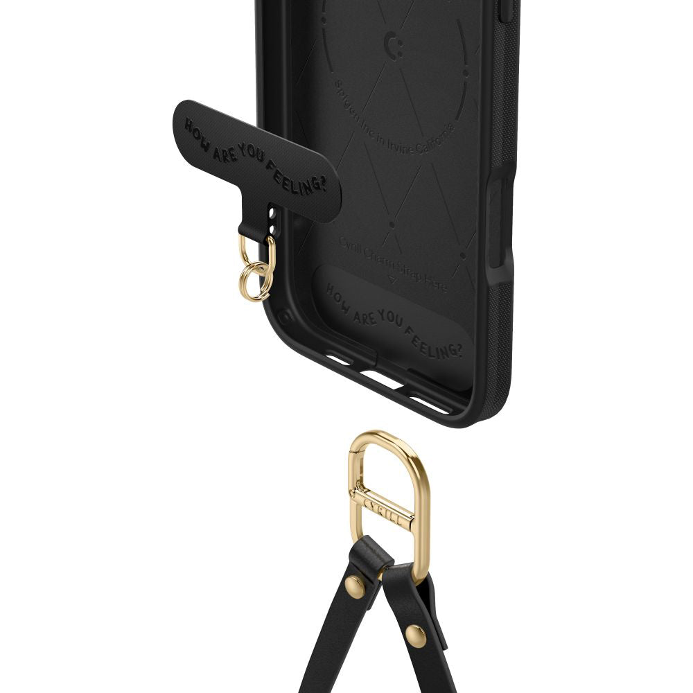 MagSafe-skal för Apple iPhone 16 Pro, Spigen, Cyrill Kajuk Classic Charm, Svart