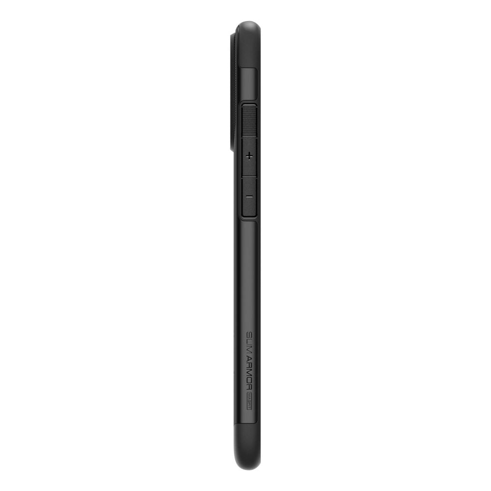 MagSafe-skal för Apple iPhone 16 Pro, Spigen, Slim Armor, Svart ACS08164