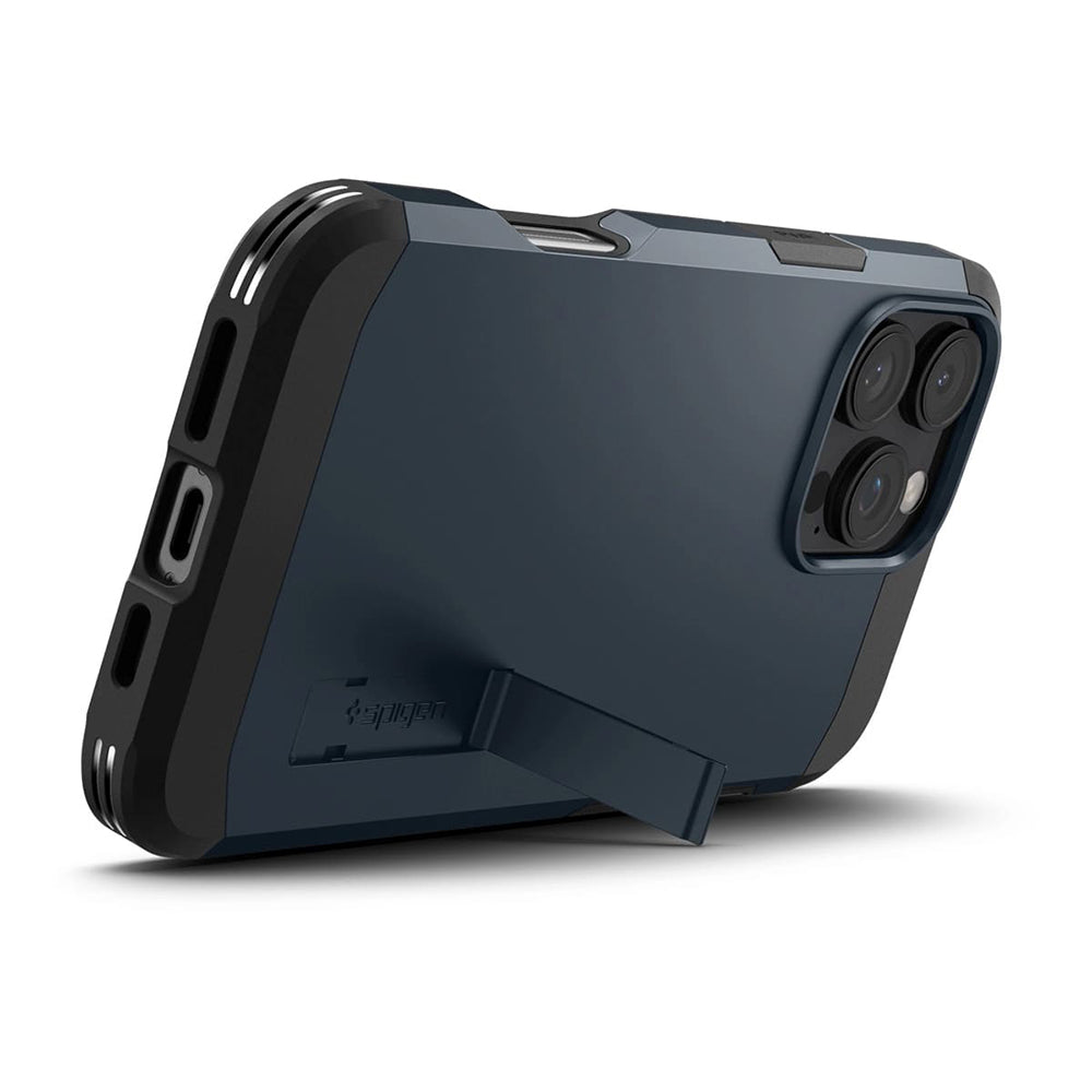 MagSafe-skal för Apple iPhone 16 Pro, Spigen, Tough Armor, Blå ACS08147