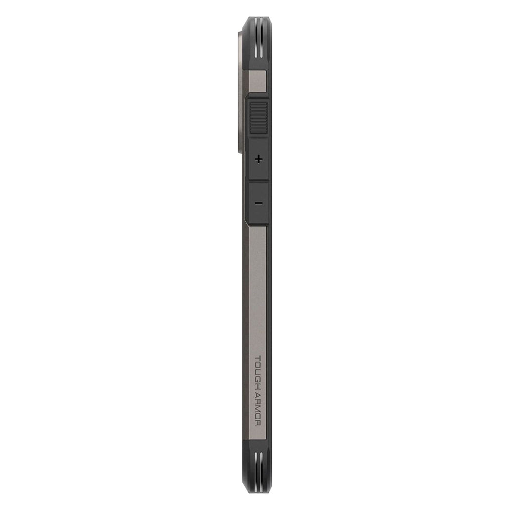 MagSafe-skal för Apple iPhone 16 Pro, Spigen, Tough Armor, Grå ACS08145