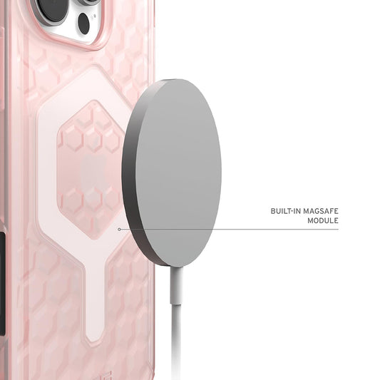 MagSafe-fodral för Apple iPhone 16 Pro, Urban Armor Gear, Essential Armor, Rosa