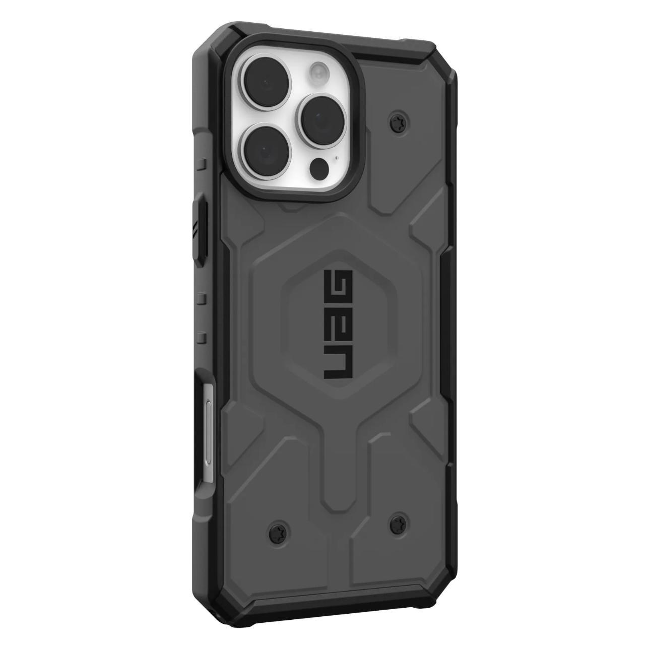MagSafe-fodral för Apple iPhone 16 Pro, Urban Armor Gear, Pathfinder, Silver