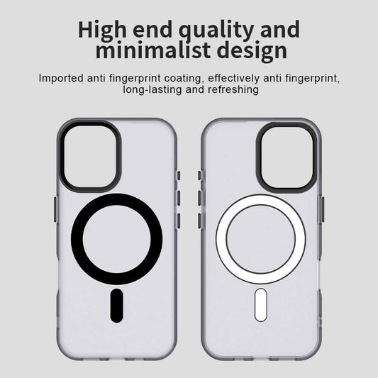 MagSafe-fodral för Apple iPhone 16, Techsuit, CandyCase, Svart