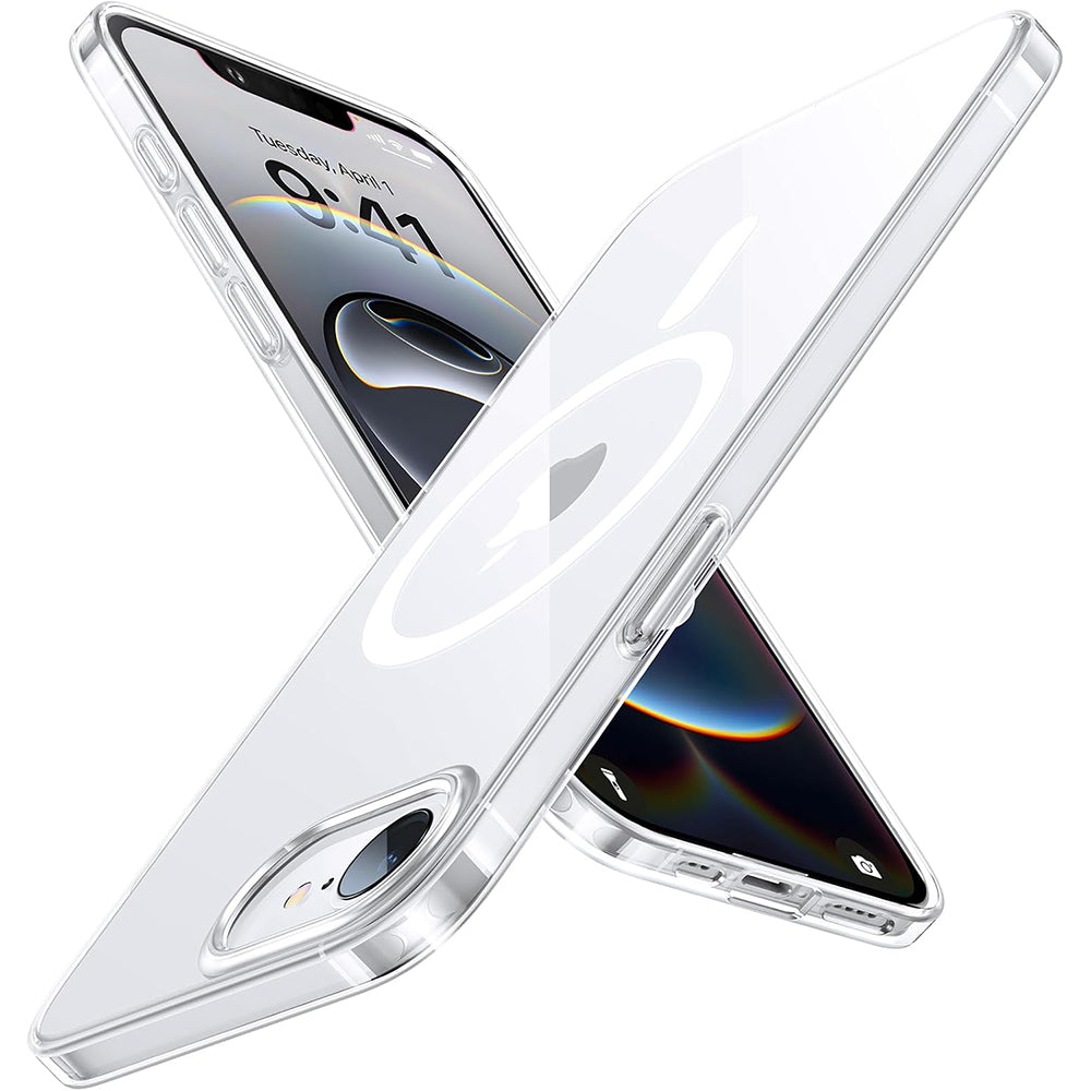 MagSafe Case for Apple iPhone 17e / 16e, Torras, OriginFit, Transparent