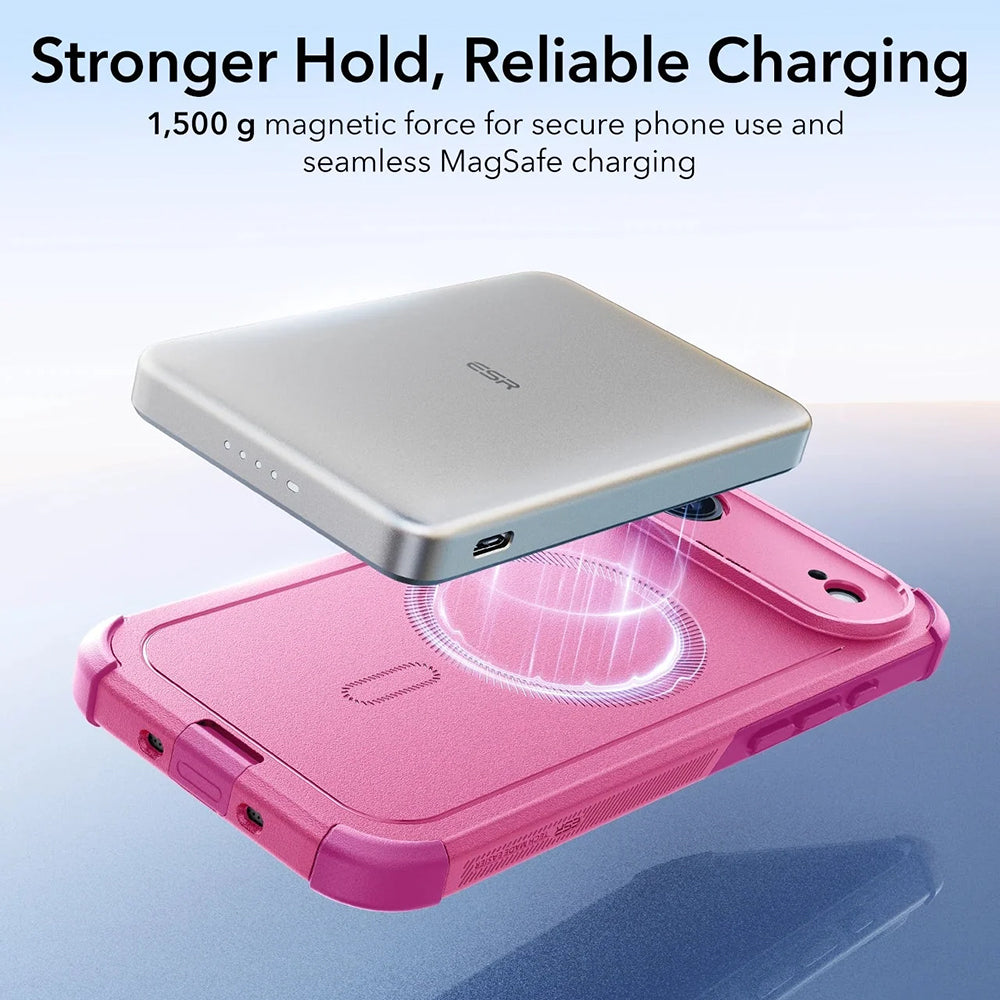 MagSafe-skal för Apple iPhone 17 Air, ESR, Cyber, Rosa